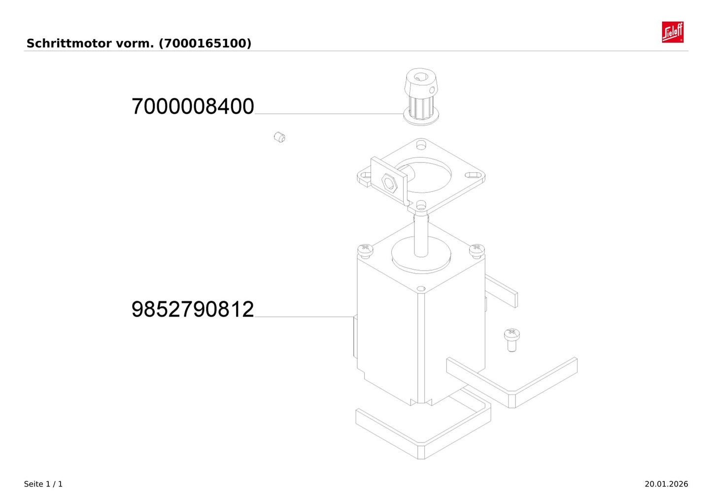 Schrittmotor vorm.