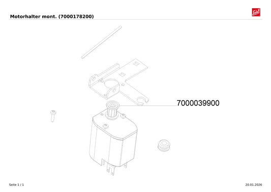 Robimat Korb Motorhalter mont.