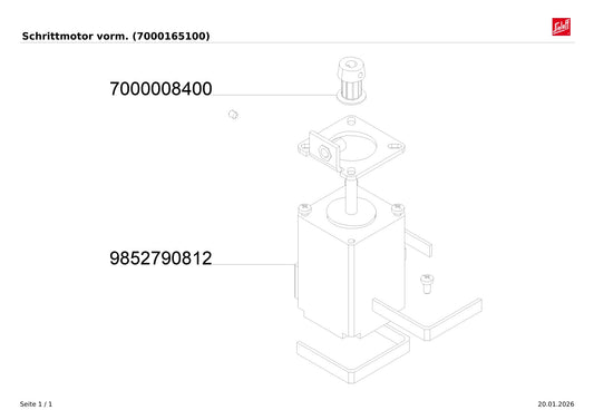 Schrittmotor vorm.