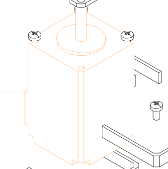 Robimat Schrittmotor 2-Phasen